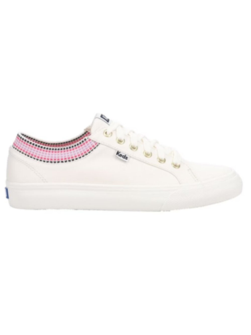Keds Womens Jump Kick Rib Knit Collar Lace Up Athletic Sneakers Casual Sho